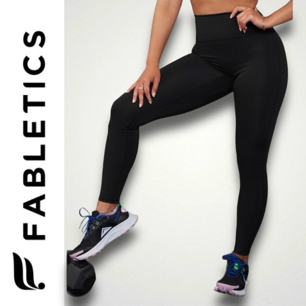 FABLETICS ANYWHERE MOTION365+ HIGH-WAISTED LEGGINGS BLACK 1X
